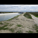 Der den See Lacul Gălățui mit der Donau verbindende Canal Gălățui